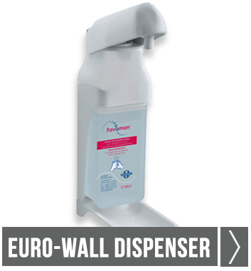Euro-wall dispenser